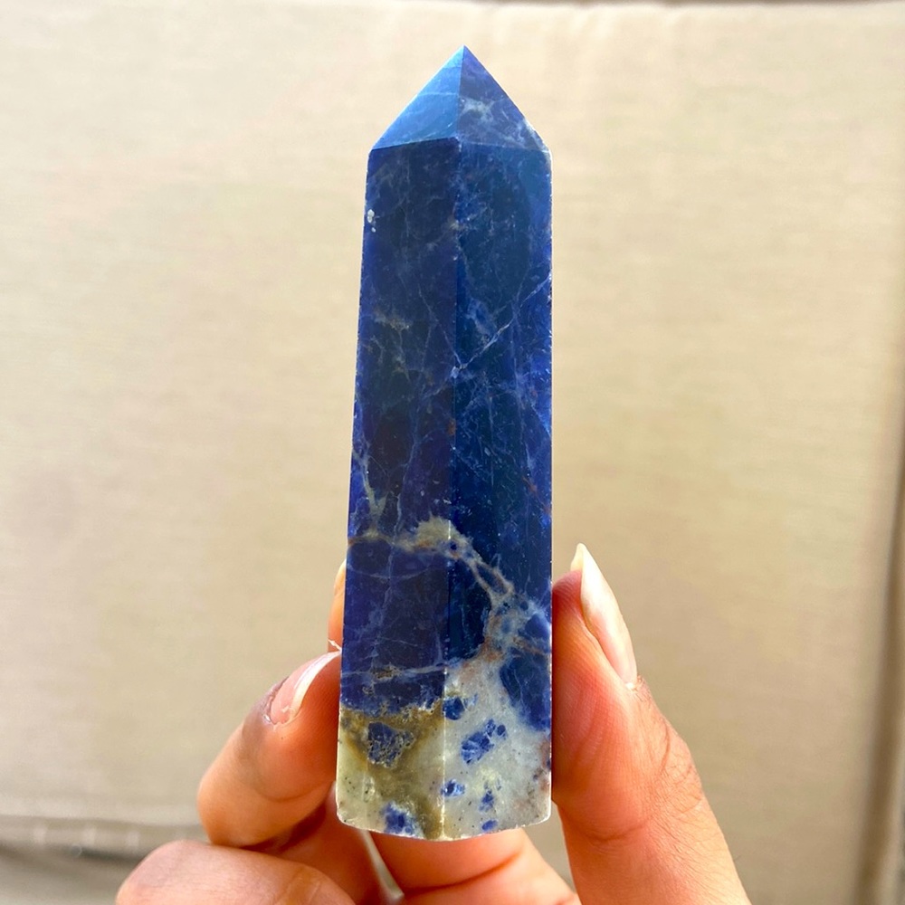 Pentagonal cynlinder Navy rock
